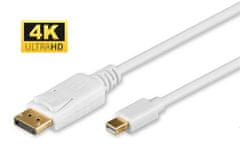 MicroConnect 4K Mini DisplayPort - DP kabel 2m bel