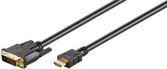 MicroConnect Kabel HDMI 19 - DVI-D M-M 1,8m