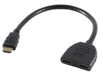 MicroConnect HDMI 19M - 2X HDMI 19F