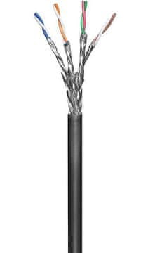 MicroConnect Kabel S/FTP CAT6 Zunanji 100m, Črn Omrežni