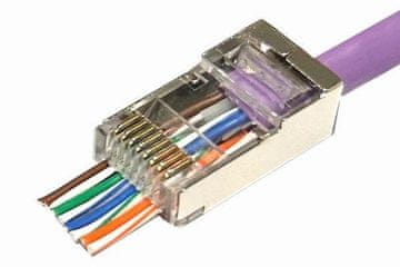 MicroConnect Modularni EZ vtič RJ45 8P8C CAT6 50kos.
