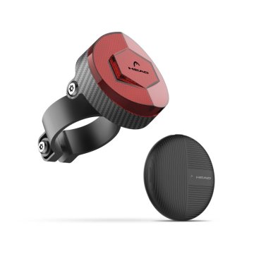 Head Bike Finder, združljiv z Apple, vgrajeni zvočnik, IP66, črn