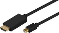 MicroConnect Kabel Mini Displayport - HDMI 1m