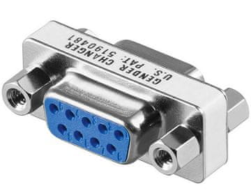 MicroConnect RS232 mini adapter DB9 F/F