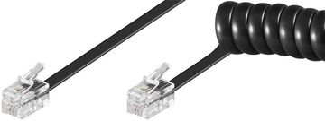 MicroConnect Kabel RJ10-RJ10 2m M/M Črn