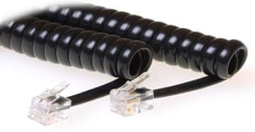 MicroConnect Kabel RJ10-RJ10 4m M/M Črn