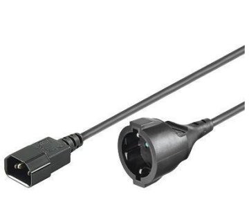 Napajalni kabel C14 -Schuko M-F