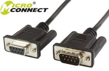 MicroConnect Kabel D-SUB/RS-232-D - SUB/RS-232 3m