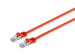 MicroConnect CAT7 S/FTP Omrežni Kabel 5m, Rdeč