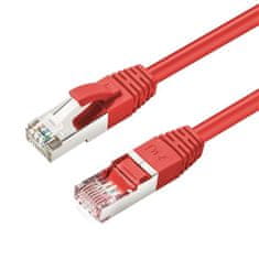 MicroConnect Kabel CAT6A S/FTP 5m Rdeč LSZH