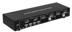 MicroConnect Displayport & USB 2 - 1 way