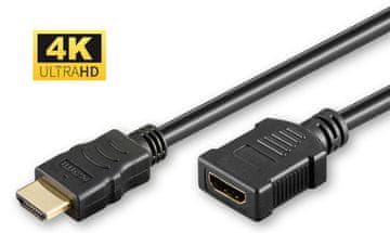 MicroConnect HDMI 2.0 podaljševalni kabel, 1.5m