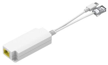 10/100 Mbps POE razdelilec USB-C na RJ45