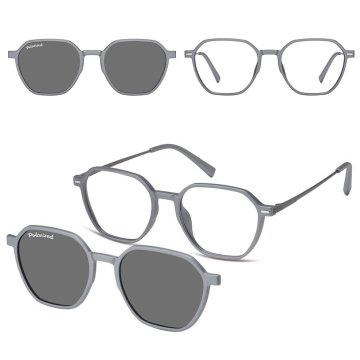 shumee Velika ženska polarizirana sončna očala mačjega očesa MP56G modro-siva