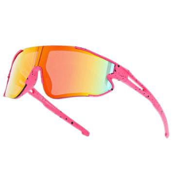 shumee Športna sončna očala z dvema polariziranima lečama, črna in rumena, DRS53C3