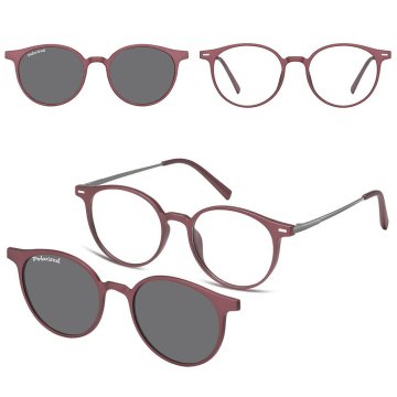 shumee Velika ženska polarizirana sončna očala Cat Eye MP56D modra