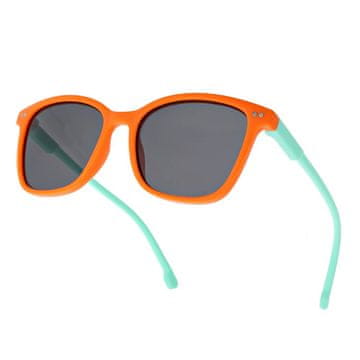 shumee Moška korekcijska očala s prozornimi lečami, pravokotna, M3B, temno modra