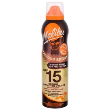 shumee Malibu losjon v spreju SPF15 zaščitni balzam aerosol 175 ml