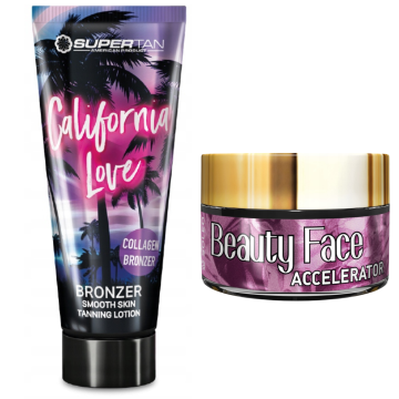 shumee Supertan California Love + Beauty Face Jar