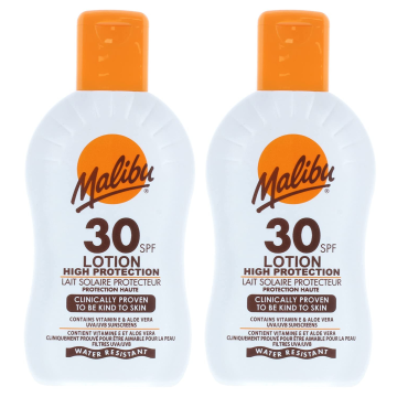 shumee Malibu zaščitni losjon SPF30 vodoodporen balzam 200 ml x 2 kos