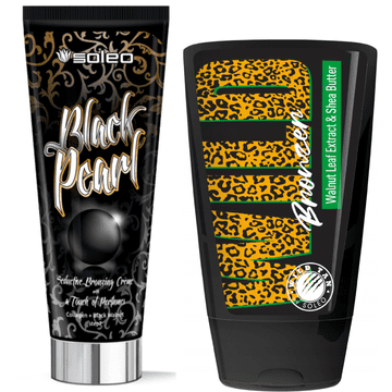 shumee Soleo Black Pearl + Wild Tan bronzer Brez