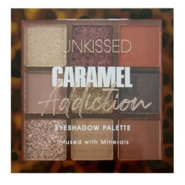 shumee Sunkissed Caramel Addiction paleta senčil za oči