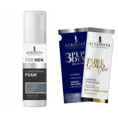 shumee Afrodita For Men 3-dimenzionalna čistilna pena + 2 vzorca