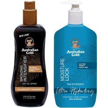 shumee Australian Gold Intensifier Dry Oil Spray + Moisture Lock 473 ml