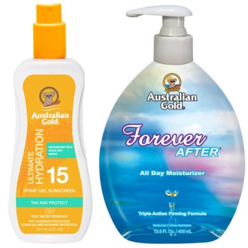 shumee Australian Gold Spray Gel SPF15 + Forever After 400 ml
