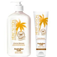 shumee Australian Gold Hemp Nation Cocoa Dreams 535 ml + vlažilni balzam 83 ml