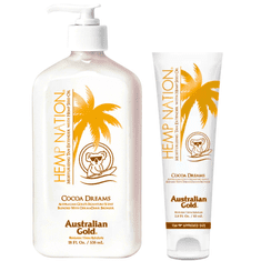 shumee Australian Gold Hemp Nation Cocoa Dreams 535 ml + vlažilni balzam 83 ml