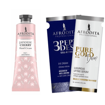 shumee Afrodita japonska češnja krema za roke 50 ml + 2 vzorca