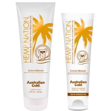 shumee Australian Gold Cocoa Dreams voda za telo 235 ml + vlažilni balzam 83 ml