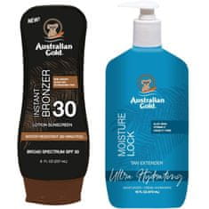 Australian Gold Australian Gold balzam z bronzerjem SPF30 + Moisture Lock 473 ml
