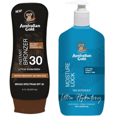 Australian Gold Australian Gold balzam z bronzerjem SPF30 + Moisture Lock 473 ml
