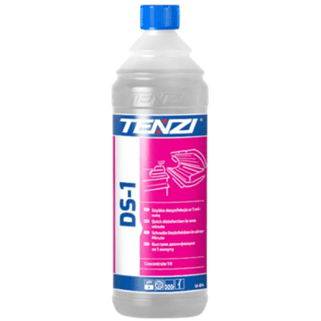 shumee Tenzi Ds1 Tekočina za dezinfekcijo površin, pultov, solarijev, fitnesov 1L