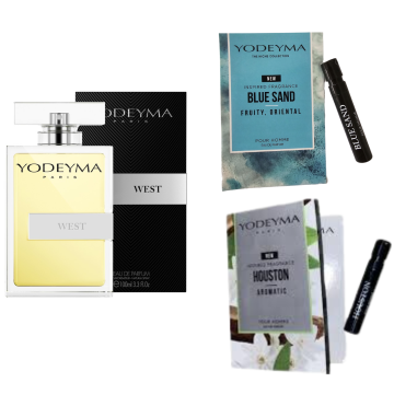 shumee Yodeyma West parfumska voda za moške 100 ml + 2 vzorca