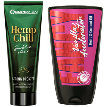 shumee Supertan Hemp Chill + Wild Tan Fancy Brez vanilije