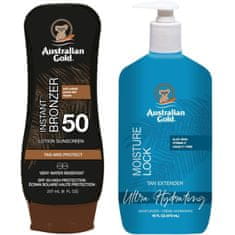 Australian Gold Australian Gold balzam z bronzerjem SPF50 + Moisture Lock 473 ml