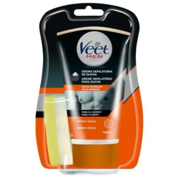 shumee Veet Men In-Shower krema za odstranjevanje dlak na telesu 150 ml