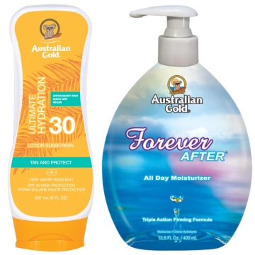 shumee Australian Gold SPF30 krema za sončenje 237 ml + Forever After 400 ml