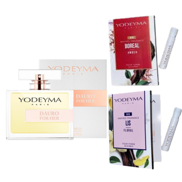 shumee Yodeyma Dauro For Her parfumska voda za ženske 100 ml + 2 vzorca