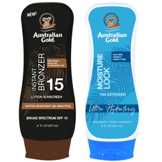 Australian Gold Australian Gold balzam z bronzerjem SPF15 + Moisture Lock 237 ml