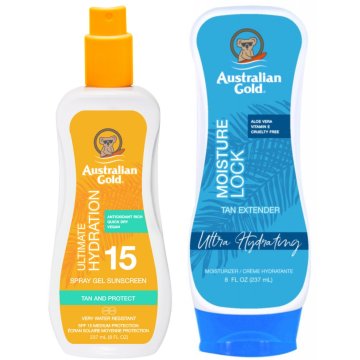 shumee Australian Gold Spray Gel SPF15 + Moisture Lock 237 ml