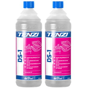 shumee Tenzi Ds1 Tekočina za dezinfekcijo površin, pultov, solarijev, fitnesov 1L x2 kos.