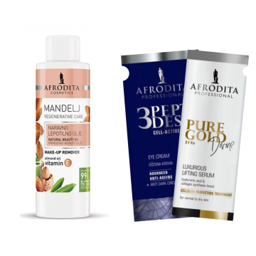 shumee Naravno olje za odstranjevanje ličil Afrodita Mandelj z mandljevim oljem + 2 vzorca