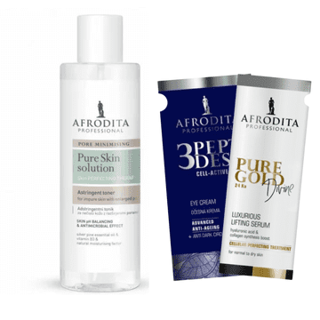 shumee Afrodita Pure Skin Solution adstrigentni tonik za mastno kožo + 2 vzorca