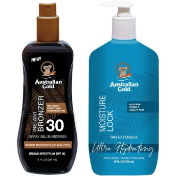 shumee Australian Gold Bronzer Gel v spreju SPF30 + Moisture Lock 473 ml