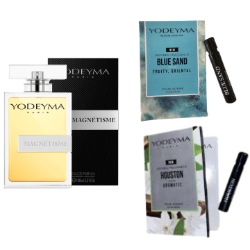 shumee Yodeyma Magnétisme parfumska voda za moške 100 ml + 2 vzorca