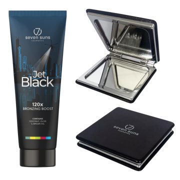 shumee 7suns Jet Black Bronzer 250 ml + brezplačno dvojno ogledalo